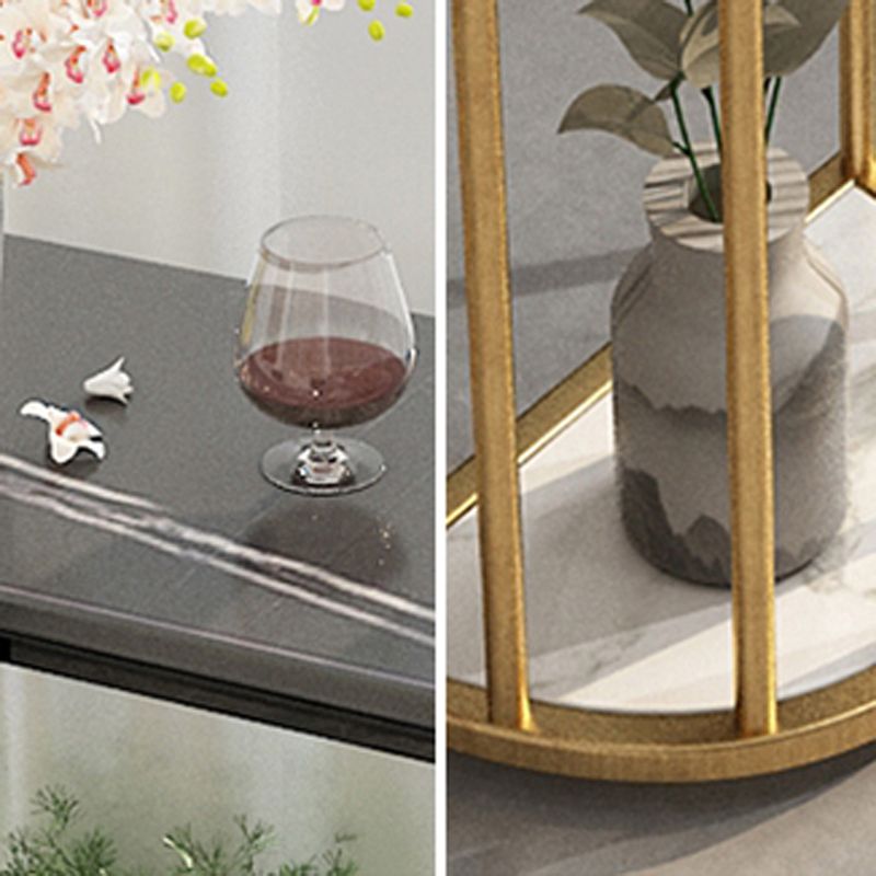 Glam Oval Indoor Counter Set 1/2/3 Pieces Double Pedestal Bar Pub Table Set Clearhalo 'Bar Furniture' 'furn' 'furn_home_bar_bar_sets' 'Furniture' 'Home Bars & Bar Sets' 'home_bar_bar_sets' 'Kitchen & Dining Furniture' 1200x1200_d159f593-0f32-444a-b056-f771fd190547