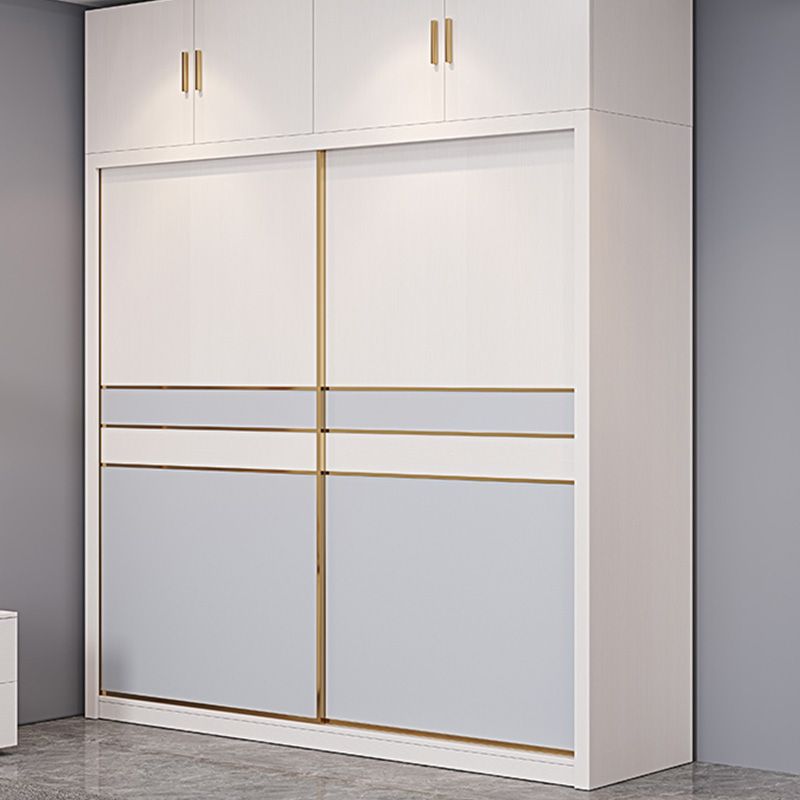 Bedroom Storage Cabinet Coastal Wooden Rectangle Wardrobe Armoire Clearhalo 'Armoires & Wardrobes' 'armoires_wardrobes' 'Bedroom Furniture' 'furn' 'furn_armoires_wardrobes' 'Furniture' 1200x1200_d15de7de-81c3-4684-ad43-6af07ef265fa