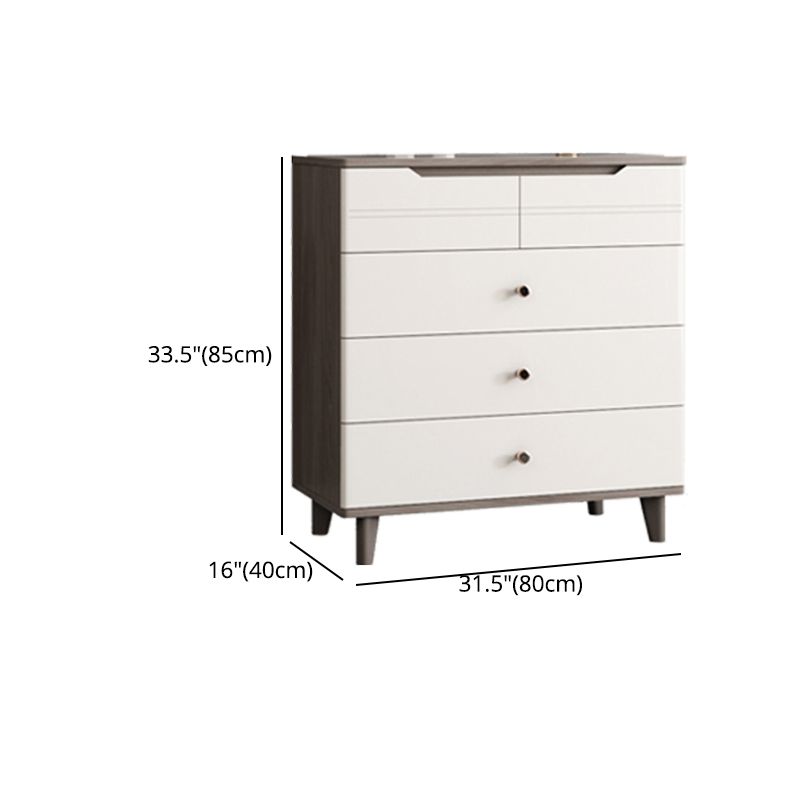 Cassetto in legno accento toracano bianco mobile bianco e blu con cassetti