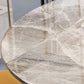 Simplicity Round Dining Table Marble Table with Black Pedestal Base Clearhalo ' dining_table' 'Dining Tables & Seating' 'Dining Tables' 'furn' 'furn_dining_table' 'Furniture' 'furniture_dining_table' 'Kitchen & Dining Furniture' 'kitchen&dining_furn' 'kitchen' 'kitchen_dining_table' 1200x1200_d1638edf-da15-4636-9bb2-0aa0095d6c1e