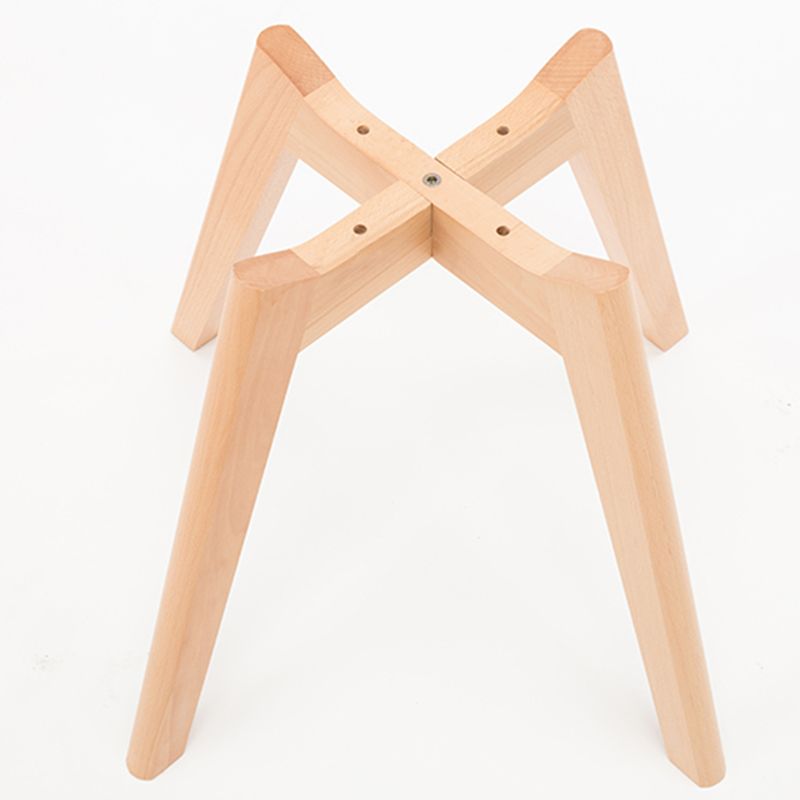 Scandinavian Upholstered Home Side Chair Parsons Matte Finish Dining Chair Clearhalo ' kitchen&dining_furn' 'Dining Chairs' 'Dining Tables & Seating' 'dining_chair' 'Furniture' 'furniture_dining_chair' 'Kitchen & Dining Furniture' 'kitchen' 1200x1200_d16b384f-1870-4913-8a03-90b779a0e678