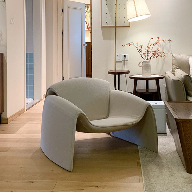 28.35 "brede Scandinavische stijl Single Sofa stoel fluwelen tankstoel