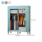 Contemporary Wardrobe Closet with Legs Metal Wardrobe Cabinet Clearhalo 'Armoires & Wardrobes' 'armoires_wardrobes' 'Bedroom Furniture' 'furn' 'furn_armoires_wardrobes' 'Furniture' 1200x1200_d16ded8c-61ca-42e2-b2ba-0540e6b6f2d7