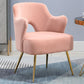 Armchair Chair 23.6" L x23.6" W x30.7" H Chair with Basic Four Legs Clearhalo 'Accent Chairs' 'accent_chairs' 'Chairs & Seating' 'Furniture' 'furniture_accent_chairs' 'Living Room Furniture' 1200x1200_d16ec7d4-ac89-4d0f-bc82-6c1854c176b1