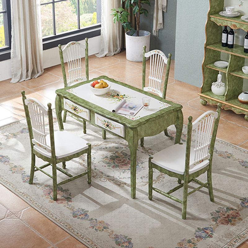 Mid-Century Modern Dining Table Rectangle Solid Wood Dining Table for Home Use Clearhalo ' dining_table' 'Dining Tables & Seating' 'Dining Tables' 'furn' 'furn_dining_table' 'Furniture' 'furniture_dining_table' 'Kitchen & Dining Furniture' 'kitchen&dining_furn' 'kitchen' 'kitchen_dining_table' 1200x1200_d170a267-07bc-44bd-9d03-5ae5c61a622a