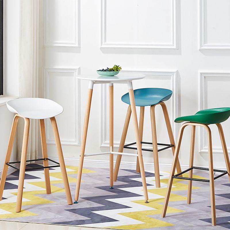Scandinavian Style Bar-stool with Metal Legs Counter Stool for Kitchen Bar Clearhalo 'Bar Furniture' 'Bar Stools' 'bar_stools' 'furn' 'furn_bar_stools' 'furniture_bar_stools' 'Kitchen & Dining Furniture' 'kitchen&dining_furn' 'kitchen' 'kitchen_furn' Furniture' 1200x1200_d17127d5-6cad-4aa1-86f2-e20f16c7895d