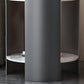 Tavolino moderno in pietra rotonda 19,69 "tavolo da fine 3 gambe alto con conservazione