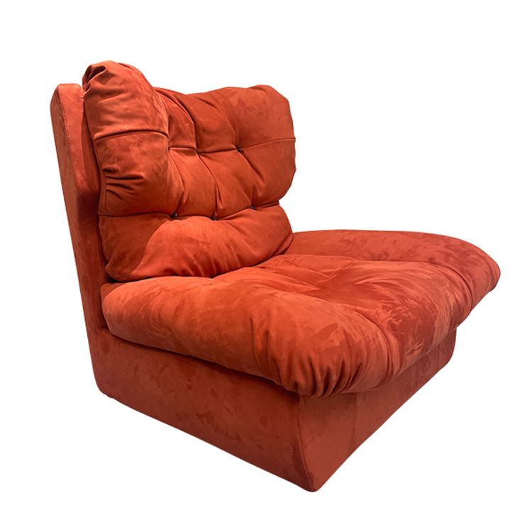 Sedia reclinabile contemporanea Tessuto di base per base di colore stabile per interni