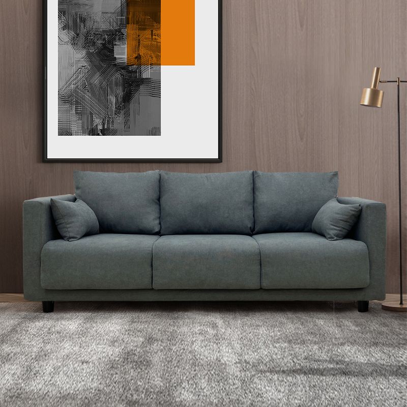 Square Arm Modern Sofa with Tight Seat and Loose Back for Living Room Clearhalo 'furn' 'furn_sofas' 'Furniture' 'furniture_sofas' 'kitchen' 'kitchen_sofas' 'Living Room Furniture' 'Sofa' 'sofas' 1200x1200_d1826e99-2fa6-460f-bad4-c072c2feedba