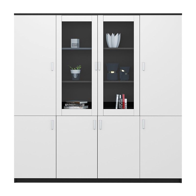 Industrial Cabinet Wood Adjustable Storage Shelves Filing Cabinet Clearhalo 'Filing Cabinets' 'filling_cabinets' 'furn' 'furn_filling_cabinets' 'Furniture' 'Office Furniture' 1200x1200_d1876b5d-75bb-4178-a5bc-d948ceebc7a4