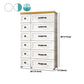 Modern Style Non-Hanging Armoire Plastic Wardrobe Closet with Drawers