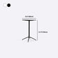 Industrial Round Bar Counter Table Dining Wooden Counter Table for Restaurant Clearhalo 'Bar Furniture' 'Bar Tables' 'bar_tables' 'Furniture' 'furniture_bar_tables' 'Kitchen & Dining Furniture' 1200x1200_d18b051e-6325-4c5d-a4d0-57850e78c7cb