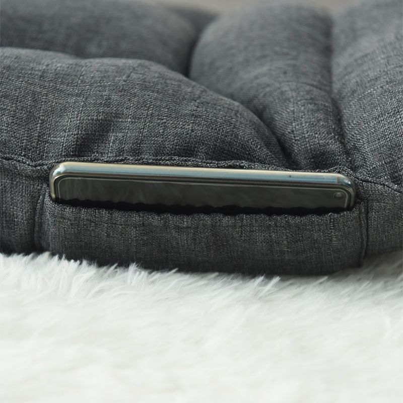 Sedia a braccioless a colore solido sedia convertibile per soggiorno/camera da letto