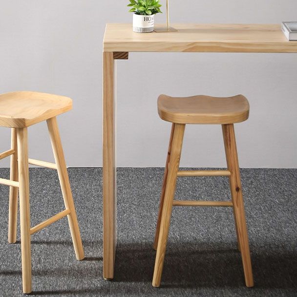 Tavolo da pranzo in legno massimo in legno massiccio tavolo da pub rettangolo in naturale