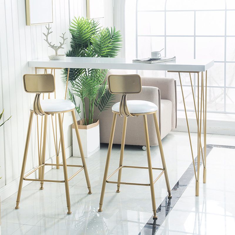 Glam Style 1/2/3 Pieces Bar Table Set Rectangle Bar Table with High Stools Clearhalo 'Bar Furniture' 'furn' 'furn_home_bar_bar_sets' 'Furniture' 'Home Bars & Bar Sets' 'home_bar_bar_sets' 'Kitchen & Dining Furniture' 1200x1200_d18d0d66-0962-465e-a5bc-99fa3d1a79ab