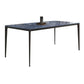 Sintered Stone Dining Table Industrial 4 Legs Base Rectangle Table for Home Clearhalo ' dining_table' 'Dining Tables & Seating' 'Dining Tables' 'furn' 'furn_dining_table' 'Furniture' 'furniture_dining_table' 'Kitchen & Dining Furniture' 'kitchen&dining_furn' 'kitchen' 'kitchen_dining_table' 1200x1200_d18e1554-0ad2-4f32-9055-ce6695ead4c7