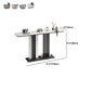 Contemporary Slate Sofa Table Scratch Resistant Stain Resistant Console Table Clearhalo 'Console Tables' 'console_tables' 'Entry & Mudroom Furniture' 'furn' 'furn_console_tables' 'Furniture' 1200x1200_d18e65c3-871f-4b7c-b552-ac905f9114f0