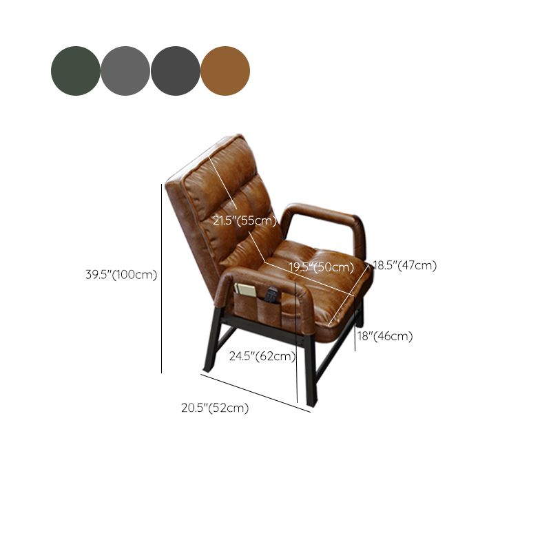 Eigentijdse taakstoel metaal verstelbare rughoogte bureaustoel