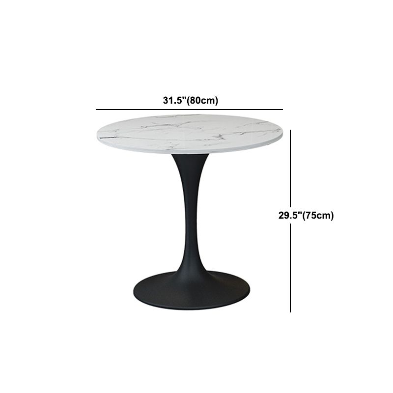 Set da pranzo in pietra sinterizzato moderno set da pranzo 1/2/4/5 pezzi