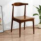 Dining Room Armless Dining Chair Rubberwood Open Back Dining Chair