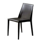 Designer Style Solid Back Chair Home Leather Matte Finish Dining Chair Clearhalo 'Dining Chairs' 'Dining Tables & Seating' 'dining_chair' 'furn' 'furn_dining_chair' 'Furniture' 'Kitchen & Dining Furniture' 1200x1200_d195ab25-d689-4204-a8bf-f088b085986c