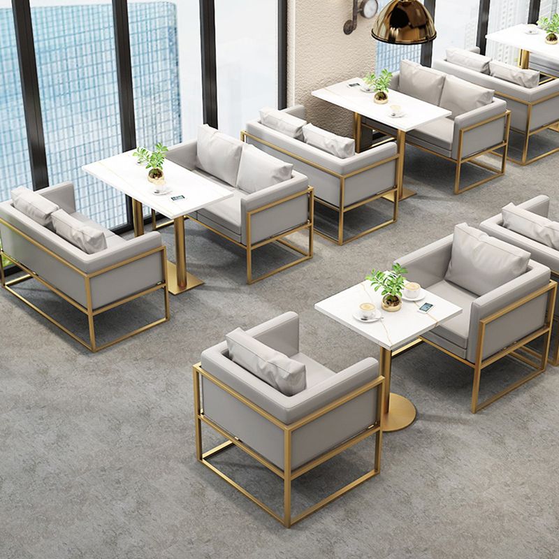 Industrial Sintered Stone Top Dinner Room Kitchen Table Metal Base Table for Dining Room Clearhalo ' dining_table' 'Dining Tables & Seating' 'Dining Tables' 'furn' 'furn_dining_table' 'Furniture' 'furniture_dining_table' 'Kitchen & Dining Furniture' 'kitchen&dining_furn' 'kitchen' 'kitchen_dining_table' 1200x1200_d1966a49-ea0f-4658-a3cb-ef4eb96fb175