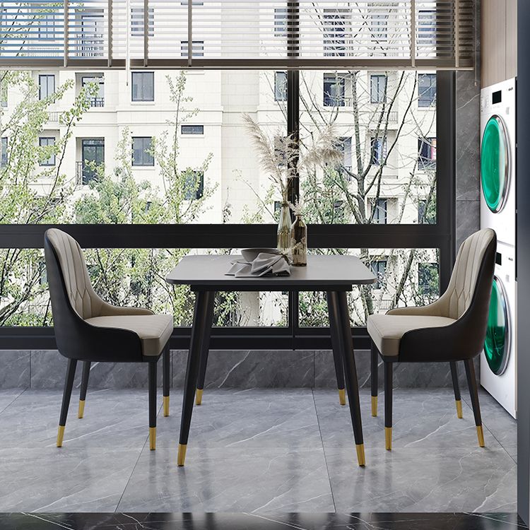 Industrial Style Dining Site Table Stone Dining Room Home Furniture for Home Clearhalo ' dining_table' 'Dining Tables & Seating' 'Dining Tables' 'furn' 'furn_dining_table' 'Furniture' 'furniture_dining_table' 'Kitchen & Dining Furniture' 'kitchen&dining_furn' 'kitchen' 'kitchen_dining_table' 1200x1200_d1969ada-d51d-43cf-91ad-06183ecfef09