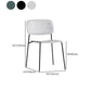 Industrial Style Metal Chair Dining Open Back Armless Chairs for Kitchen Clearhalo 'Dining Chairs' 'Dining Tables & Seating' 'dining_chair' 'furn' 'furn_dining_chair' 'Furniture' 'furniture_dining_chair' 'Kitchen & Dining Furniture' 1200x1200_d196c457-9603-4de9-afc5-505eae9af82c