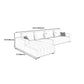 Beige Modern Faux Leather Square Arm Sofa/Sectional with Pillowed Back Cushions Clearhalo 'furn' 'furn_sectionals' 'Furniture' 'furniture_sectionals' 'kitchen' 'kitchen_sectionals' 'Living Room Furniture' 'Sectionals' 1200x1200_d19bd813-4cf5-4510-885d-35d62874b5ec
