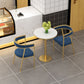 Chaise d'appoint de salle à manger en velours Glam, fauteuil rembourré d'intérieur pour cuisine