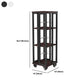Contemporary Standard Shelf Metal Shelf Bookcase with Casters Clearhalo 'Bookcases' 'furn' 'furn_bookcases' 'Furniture' 'Office Furniture' 1200x1200_d19e4727-ff94-4a1b-96d3-722fd3a1b6f5