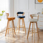 Contemporary Counter Round Bar Stool Armless Wood Bar Stool with Footrest Clearhalo 'Bar Furniture' 'Bar Stools' 'bar_stools' 'furn' 'furn_bar_stools' 'furniture_bar_stools' 'Kitchen & Dining Furniture' 'kitchen&dining_furn' 'kitchen' 'kitchen_furn' Furniture' 1200x1200_d1a17a8e-5adb-43ff-96bc-a48745d4ad63