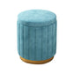 Grey Round Pouf Gorgeous Stain Resistant Pouf for Living Room