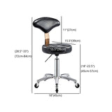 Modern Armless Liftable Counter Stool Iron Bedroom Bar Stool with Cushion and Pedal Clearhalo 'Bar Furniture' 'Bar Stools' 'bar_stools' 'furn' 'furn_bar_stools' 'furniture_bar_stools' 'Kitchen & Dining Furniture' 'kitchen&dining_furn' 'kitchen' 'kitchen_furn' Furniture' 1200x1200_d1a5ddc9-4908-4d7a-9fee-c554e3f81f4c