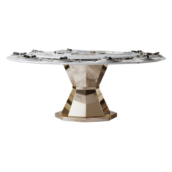 Round Dinette Table Traditional Luxury Dining Site Table with Pedestal Base Clearhalo ' dining_table' 'Dining Tables & Seating' 'Dining Tables' 'furn' 'furn_dining_table' 'Furniture' 'furniture_dining_table' 'Kitchen & Dining Furniture' 'kitchen&dining_furn' 'kitchen' 'kitchen_dining_table' 1200x1200_d1a63e23-6eca-4320-98cd-d46e088b32b0