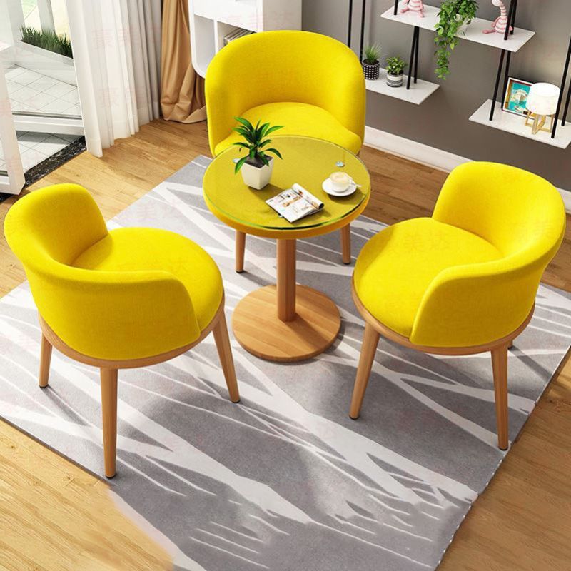 Modern Metal Dining Room Chair Upholstered Armless Dining Chairs for Restaurant Use Clearhalo ' kitchen&dining_furn' 'Dining Chairs' 'Dining Tables & Seating' 'dining_chair' 'furn' 'furn_dining_chair' 'Furniture' 'furniture_dining_chair' 'Kitchen & Dining Furniture' 'kitchen' 1200x1200_d1a781c5-5e8c-4f8f-9f92-2f1535398be9