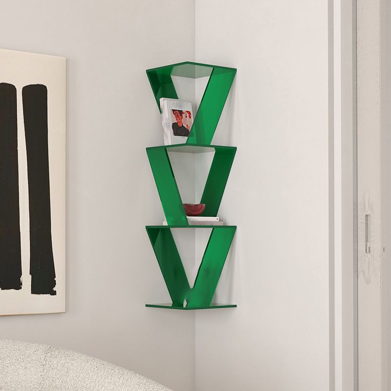 Contemporary Closed Back Vertical Bookshelf Acrylic Bookcase for Home Office Clearhalo 'Bookcases' 'furn' 'furn_bookcases' 'Furniture' 'Office Furniture' 1200x1200_d1aa2c42-fd06-40bb-bee9-297b37e45ae0