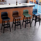 Contemporary Leather Solid Wood Barstools Bristol Bar Stool with Low Back Clearhalo 'Bar Furniture' 'Bar Stools' 'bar_stools' 'furn' 'furn_bar_stools' 'furniture_bar_stools' 'Kitchen & Dining Furniture' 'kitchen&dining_furn' 'kitchen' 'kitchen_furn' Furniture' 1200x1200_d1ab69d9-6f58-4e4a-abc5-3263eccdd720