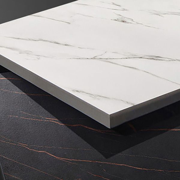 Glam Style Furniture Rectangle Stone Dining Room Table for Kitchen Clearhalo 'Dining Tables & Seating' 'Dining Tables' 'dining_table' 'furn' 'furn_dining_table' 'Furniture' 'Kitchen & Dining Furniture' 1200x1200_d1ad95dc-d877-448e-bb78-1c27f5cd4fea