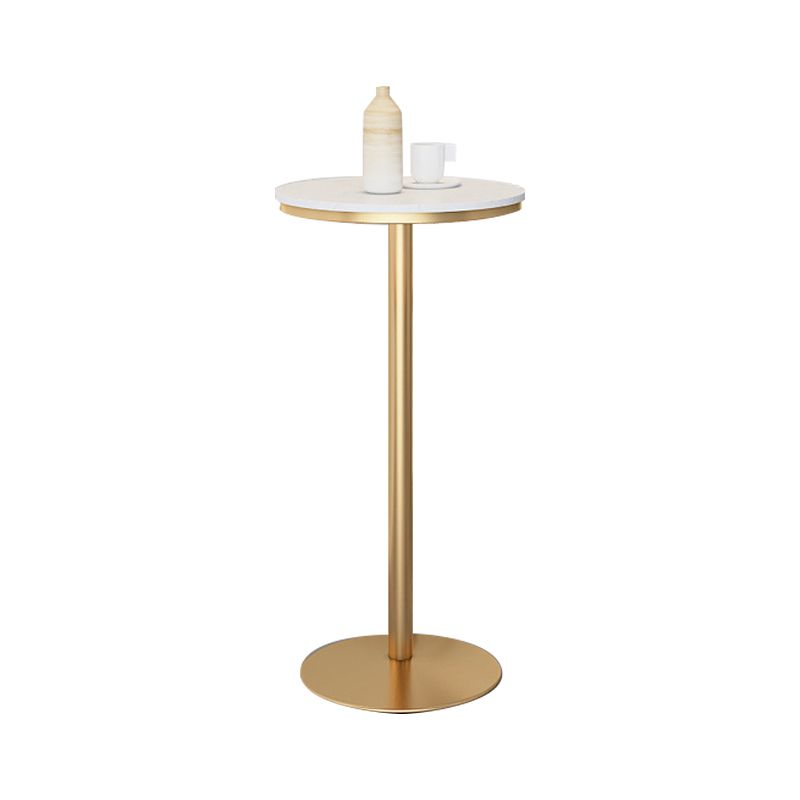 Modern 1/2/3/4 Pieces Metal Bar Table Set Round Bar Table with High Stools for Kitchen Clearhalo 'Bar Furniture' 'furn' 'furn_home_bar_bar_sets' 'Furniture' 'Home Bars & Bar Sets' 'home_bar_bar_sets' 'Kitchen & Dining Furniture' 1200x1200_d1addc46-09f8-4db5-9d8f-fb20fe78e52b