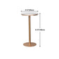 Nordic Style Bar Table Artificial Marble Pub Table for Dining Room 55"√ó55" Clearhalo 'Bar Furniture' 'Bar Tables' 'bar_tables' 'furn' 'furn_bar_tables' 'Furniture' 'furniture_bar_tables' 'Kitchen & Dining Furniture' 1200x1200_d1aeaccf-6f91-4b26-9ef6-439d2d71d050