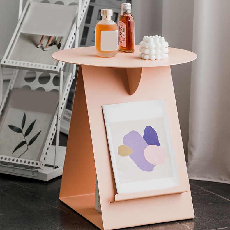 Mesa de metal de la tabla final abstracta de mediados de siglo MESTERA MEDIA PARA SOFA