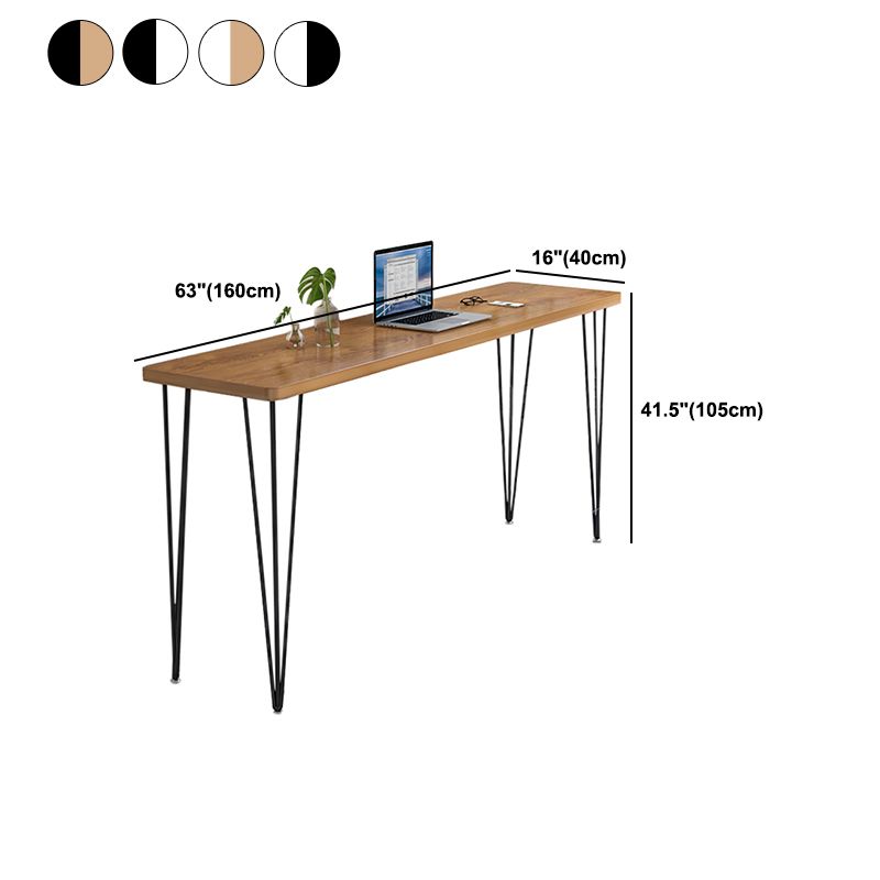 Tavolo da bar per top in legno per finitura lucidata tavolo da pub in metallo in metallo