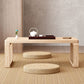 Sled Wooden Coffee Table Nordic Rectangular Single Cocktail Table, 15.75" D x 15.75" H Clearhalo 'Coffee & Accent Tables' 'Coffee Tables' 'coffee_tables' 'furn' 'furn_coffee_tables' 'Furniture' 'Living Room Furniture' 1200x1200_d1b23c9c-cd13-4996-8f2e-a825dbe66073