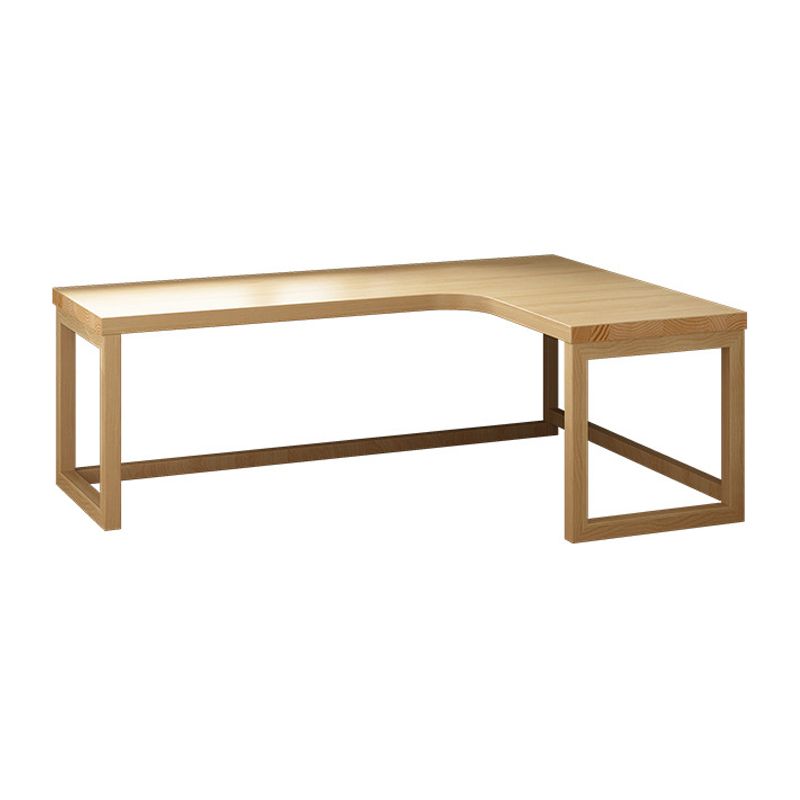 Desca da ufficio in legno minimalista moderno 29.6 "H Desk di scrittura per ufficio e soggiorno