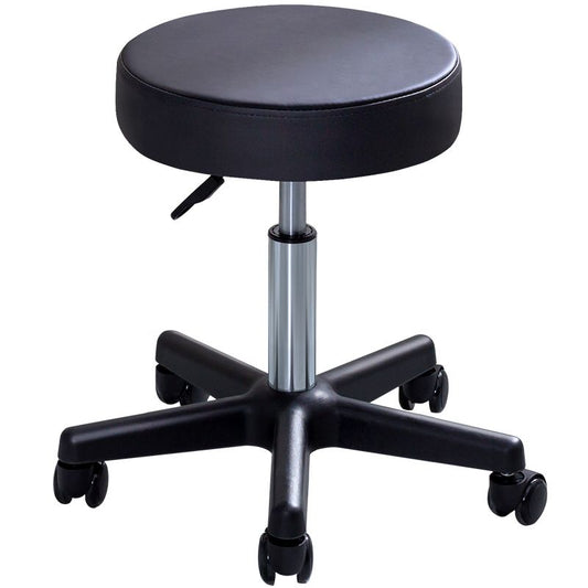 Modern Rotatable Counter Stool Adjustable Steel Bar Stool with Leather Cushion Clearhalo 'Bar Furniture' 'Bar Stools' 'bar_stools' 'furn' 'furn_bar_stools' 'furniture_bar_stools' 'Kitchen & Dining Furniture' 'kitchen&dining_furn' 'kitchen' 'kitchen_furn' Furniture' 1200x1200_d1b2aaef-152f-4154-bfa5-a3bb475bb607