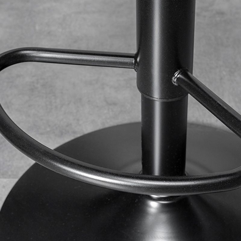Adjustable Armless Swivel Leather Barstools Nordic Style Counter Stools Clearhalo 'Bar Furniture' 'Bar Stools' 'bar_stools' 'furn' 'furn_bar_stools' 'furniture_bar_stools' 'Kitchen & Dining Furniture' 'kitchen&dining_furn' 'kitchen' 'kitchen_furn' Furniture' 1200x1200_d1b529fd-5796-482d-9ea6-3eeaa9e9c49e