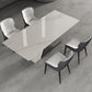 Rectangle Dining Set 1/4/5/7 Pieces Modern Sintered Stone Top Dinette Table Set Clearhalo 'Dining Room Sets' 'Dining Tables & Seating' 'dining_room_set' 'furn' 'furn_dining_room_set' 'Furniture' 'Kitchen & Dining Furniture' 1200x1200_d1b5661a-b99a-452f-b875-b735f6b24ec6