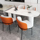 Free Form White Dining Table Sintered Stone Table Luxury Style with 3 Legs Clearhalo ' dining_table' 'Dining Tables & Seating' 'Dining Tables' 'furn' 'furn_dining_table' 'Furniture' 'furniture_dining_table' 'Kitchen & Dining Furniture' 'kitchen&dining_furn' 'kitchen' 'kitchen_dining_table' 1200x1200_d1bbce14-edca-44ad-a6c5-22fdb5bdd2b6