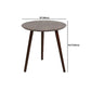 Scandinavian Style Sofa Side Accent Table Wooden Round Side End Table